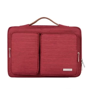 Business Multifunctional Protective Laptop Bag – Red
