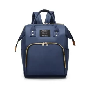 Large Capacity Baby Diaper Bag – Navy Blue