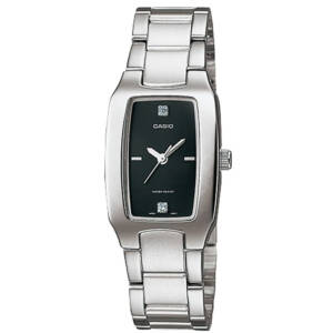 CASIO WOMEN’S ENTICER BLACK DIAL ANALOG SMALL WATCH LTP1165A-1C2
