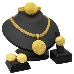 Dubai Gold necklace jewelry sets for Women