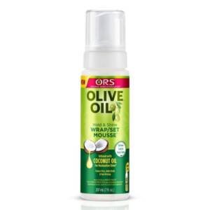 Ors Olive Oil Hold & Shine Wrap/ Set Mousse -7 Oz