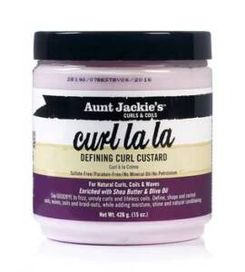 AUNT JACKIE'S CURL LA LA DEFINING CURL CUSTARD 426g - 15OZ
