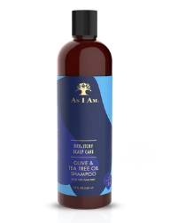 As I Am Dry & Itchy Olive & Tea Tree Oil Shampoo 12oz