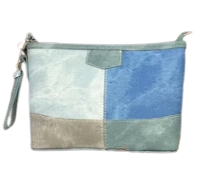 Mini Denim Shoulder Bag – Blue