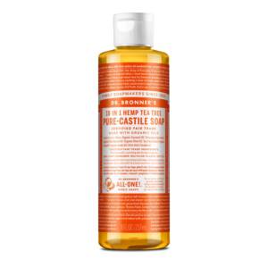 Dr. Bronner’s 18-In-1 Hemp Pure-Castile Soap Tea Tree 16oz