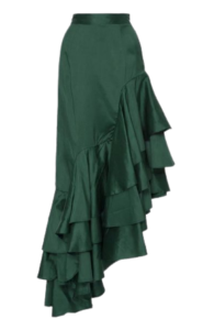 Maxi asymmetrical skirt