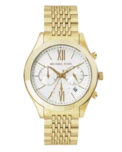 MICHAEL KORS BROOKTON MK5763 WATCH WITH TWO CHRONOGRAPH DIALS FOR LADIES