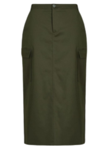 Cargo pockets skirt
