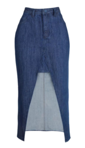 Denim skirt