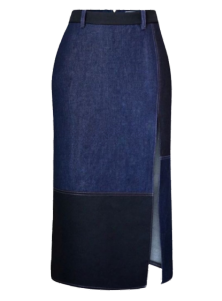 denim casual skirt