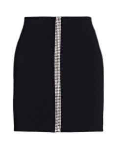Luxury embellished mini skirts