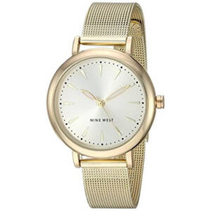 Nine West Women’s Mesh Bracelet Watch