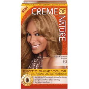 Creme Of Nature Exotic Shine Color – Light Caramel Brown 9.2