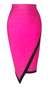 Midi pencil skirt