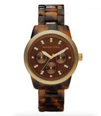 MICHAEL KORS LADIES MK5399 RITZ TORTOISE WATCH