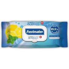 Freshmaker Antibacterial antibacterial wet wipes 120pcs