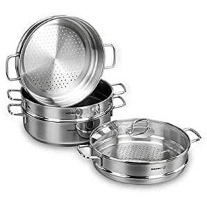 Korkmaz Perla Stainless Steel Steamer Cooking Pot A1524