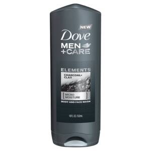 Dove Men Care Element Charcoal Clay Body And Face Wash 18oz