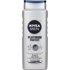Nivea Men Platinum Protect 3 In 1 Body Wash