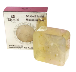 Bismid 24K Gold Facial Whitening Soap – 150g