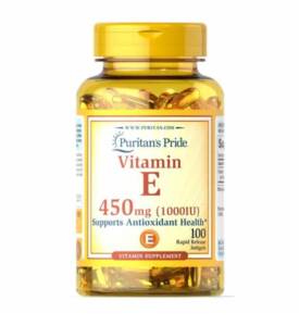 Puritan's pride Vitamin E 450mg(1000IU) - (Vitamin E)