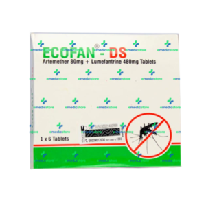 ECOFAN-DS 80/480MG TABLETS - (ARTEMETHER LUMEFANTRINE)