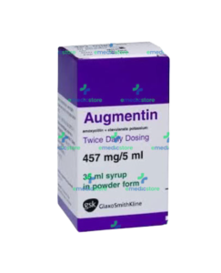 AUGMENTIN 457MG/5ML SUSPENSION - (AMOXICILLIN AND CLAVULANIC ACID)