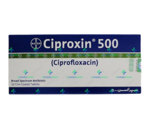 CIPROXIN  (ANTIBIOTICS) 500MG TABLET - (CIPROFLOXACIN)
