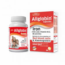 heamatonics ALLGLOBIN GUMMY BY 90 - (IRON FOLIC ACID AND MULTIVITAMIN)
