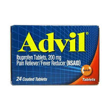 ADVIL 200MG X24TABLETS - (IBUPROFEN)