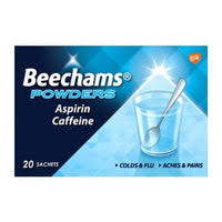 BEECHAM PAIN RELIEF POWDER X20SACHET - (ASPIRIN/ CAFFEINE)