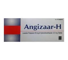 ANGIZAAR HYDROCHLOROTHIAZIDE 50MG/12.5MG - (LOSARTAN AND HYDROCHLOROTHIAZIDE)