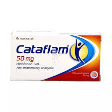 CATAFLAM 50MG TABLET (PACK OF 10SACHETS) - (DICLOFENAC POTASSIUM)