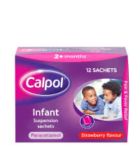 CALPOL INFACT PARACETAMOL SUSPENSION SACHET - (PARACETAMOL)