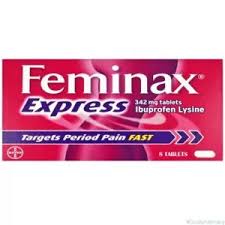 FEMINAX EXPRESS X16TABLET - (IBUPROFEN LYSINE)