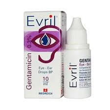 EVRIL GENTAMYCIN 10ML EYE DROP - (GENTAMICIN)