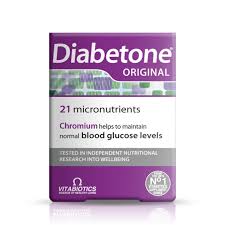 DIABETONE ORIGINAL BY 30 VEG CAPSULES - (Chromium)