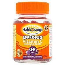 HALIBORANGE IMMUNE SUPPORT SOFTIES X30 - (VITAMIN A, VITAMIN C, VITAMIN D AND VITAMIN E)