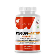 IMMUN-ACTIVE x100TABLETS - (VITAMIN C, ZINC, SELENIUM, VITAMIN D3)