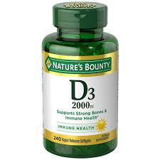 NATURE'S BOUNTY VITAMIN D3 1000IU BY350SOFTGELS - (VITAMIN D3)