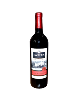 Bacchus Red Wine Alcoholic Drink 75cl